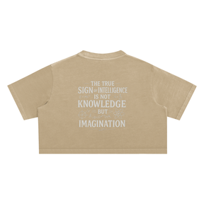 N.G.C. Archive Snow Washed Crop Top