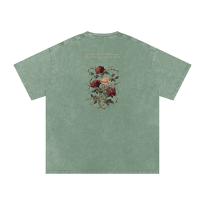 NGC Beauty in the Struggle Snow Washed Oversized Cotton T-Shirt