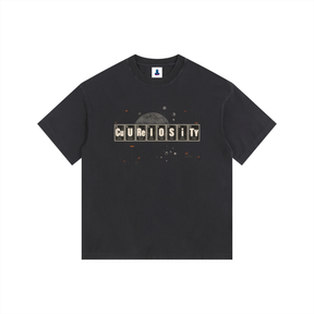 CuReIOSiTY Specimen 003 Vintage Wash Oversized Cotton Tee