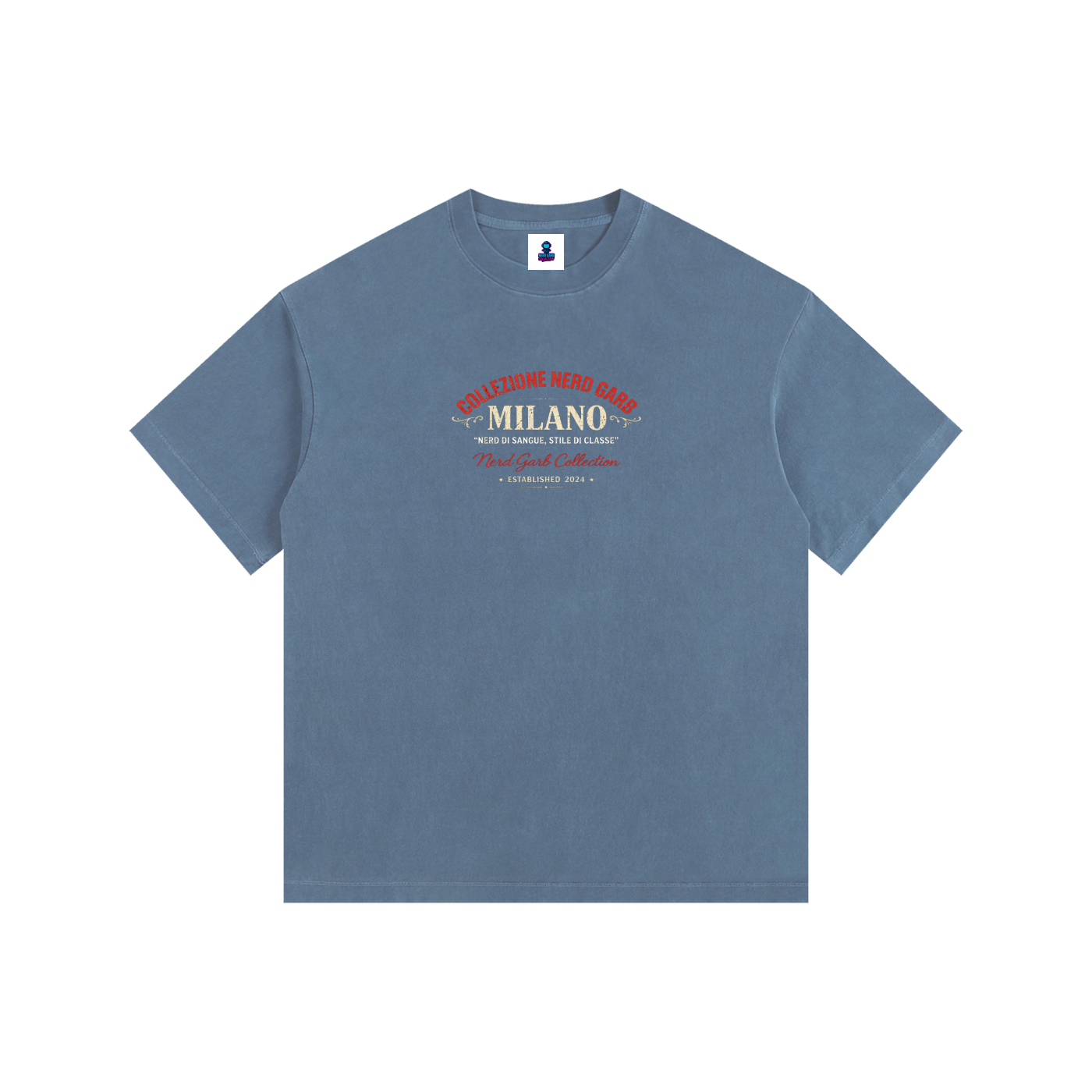 Philosophy of the Mind Vintage Washed Oversized Cotton T-Shirt