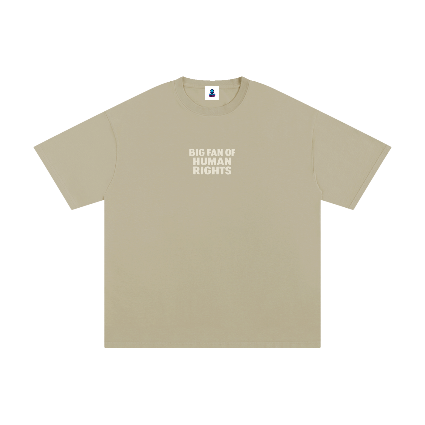 NGC Big Fan of Human Rights Essential Cotton T-Shirt