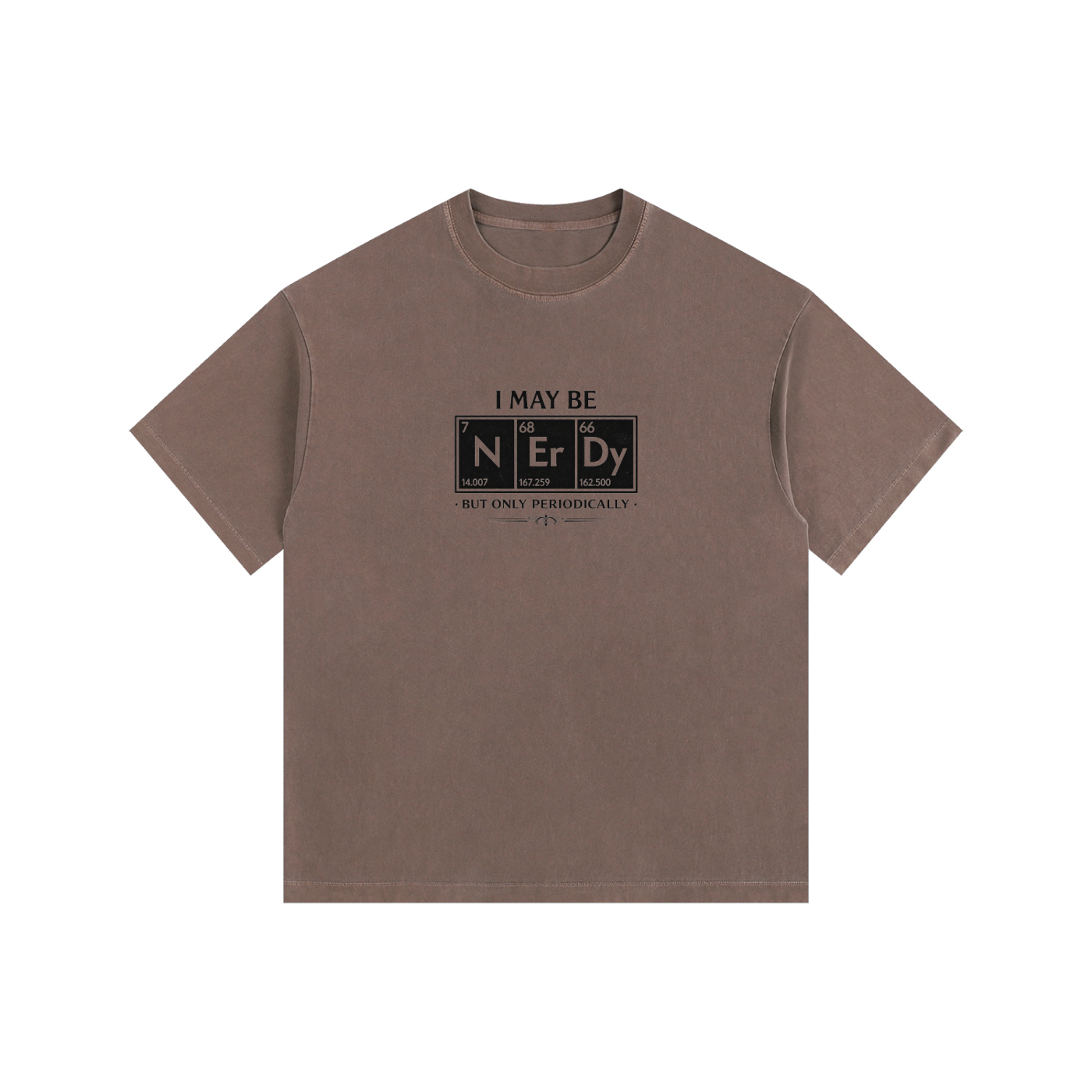 I May Be NErDy Vintage Washed Oversized Cotton T-Shirt