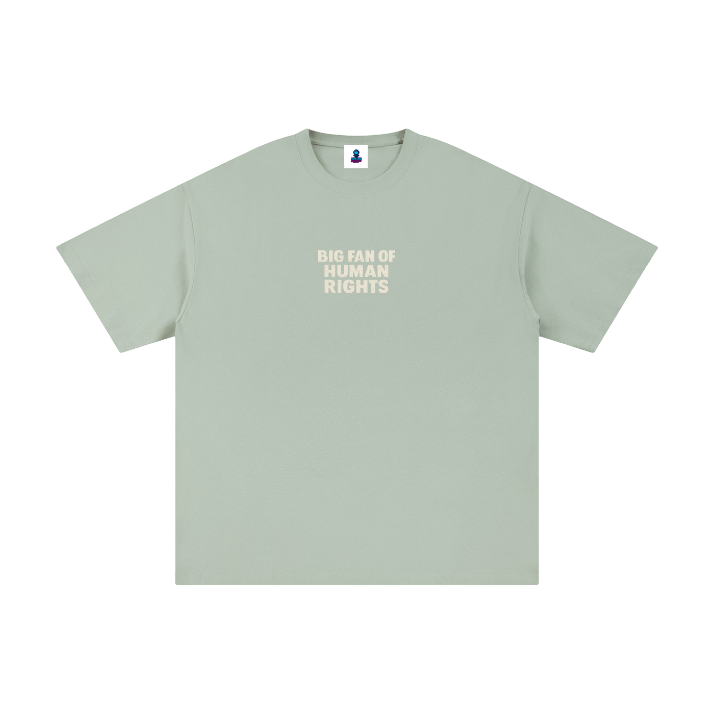 NGC Big Fan of Human Rights Essential Cotton T-Shirt