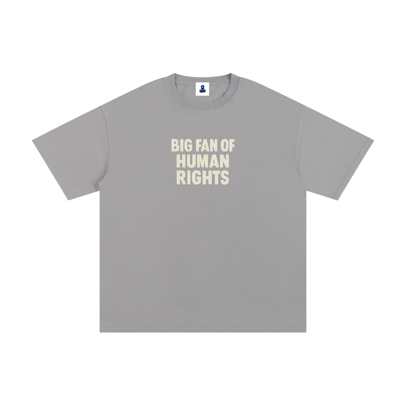 NGC Big Fan of Human Rights Essential Cotton Tee