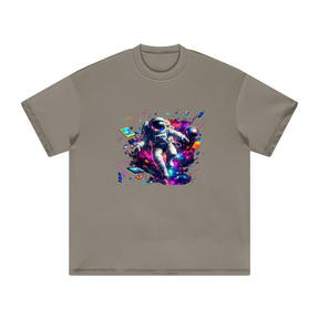 Premium Cosmic Highway Heavyweight Cotton T-Shirt