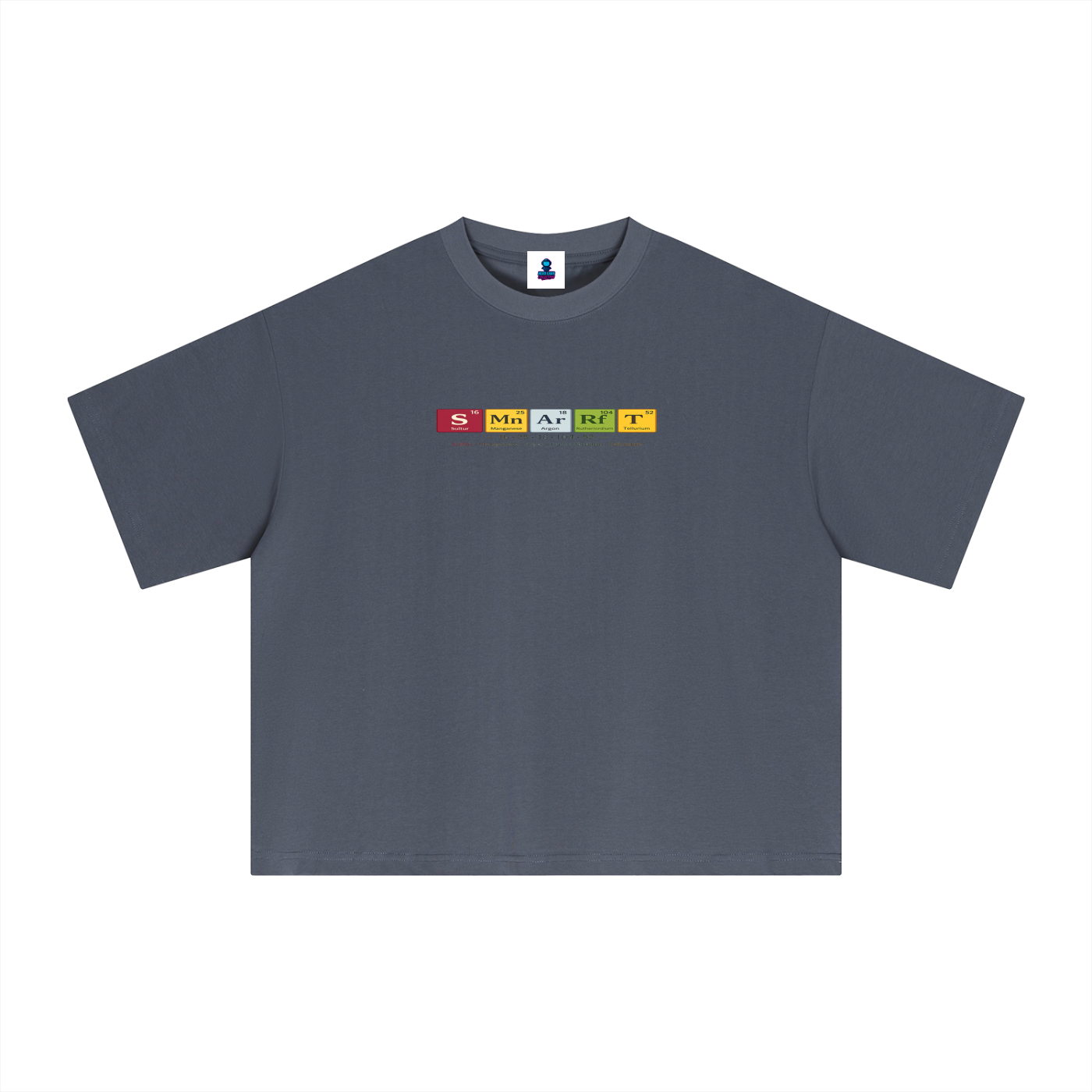 Premium SMART Periodic Table Sorona Boxy T-Shirt