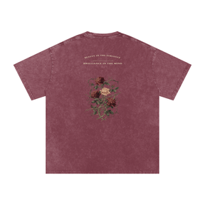 NGC Beauty in the Struggle Snow Washed Oversized Cotton T-Shirt