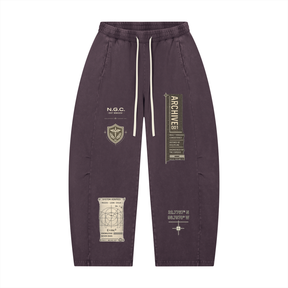 Archive 001 Mineral Wash Barrel Leg Pants