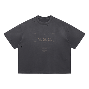 N.G.C. Heritage Vintage Washed Distressed Boxy T-Shirt