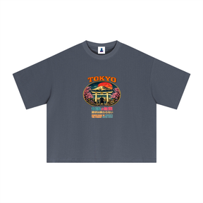Premium Tokyo Knowledge Pursuit Sorona Boxy T-Shirt