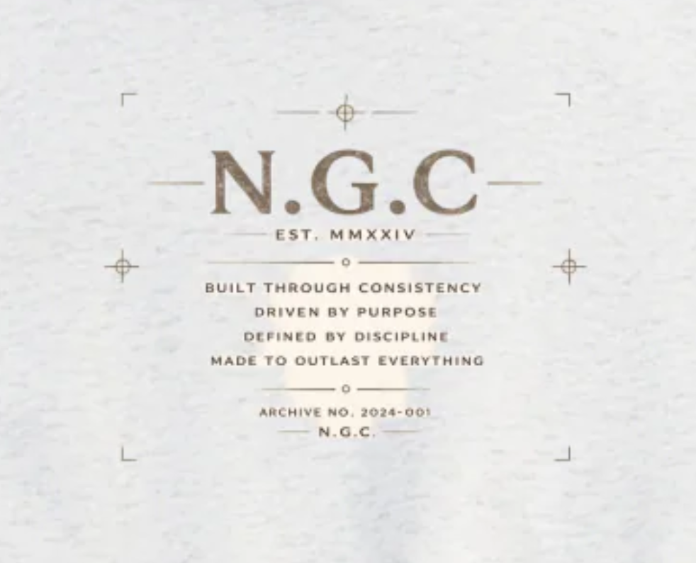 N.G.C. Archive Essential Cropped Hoodie