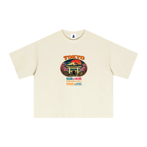 Premium Tokyo Knowledge Pursuit Sorona Boxy T-Shirt