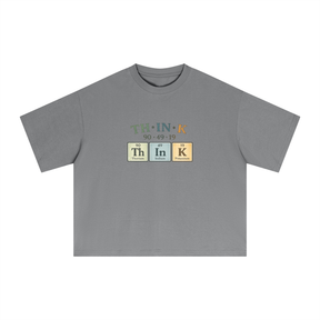 Premium THINK Periodic Table Sorona Boxy T-Shirt