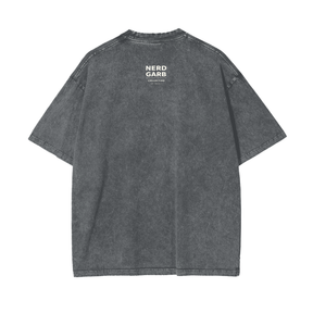 Premium I Am the Mathematician Oversized Snow Wash T-Shirt