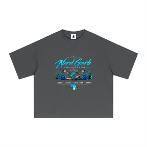 NGC Global Science Crest Tee - Premium Oversized Boxy Nerd Garb Collection Graphic T-Shirt