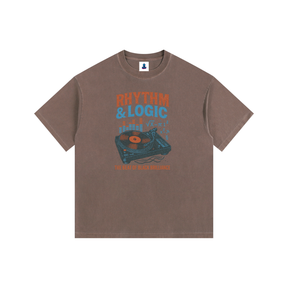 NGC “Rhythm & Logic” Graphic Tee - Music & Science Streetwear Premium T-Shirt