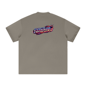 Premium Cosmic Highway Heavyweight Cotton T-Shirt
