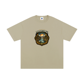 Persistence Outlasts Everything Unisex Pure Cotton T-Shirt