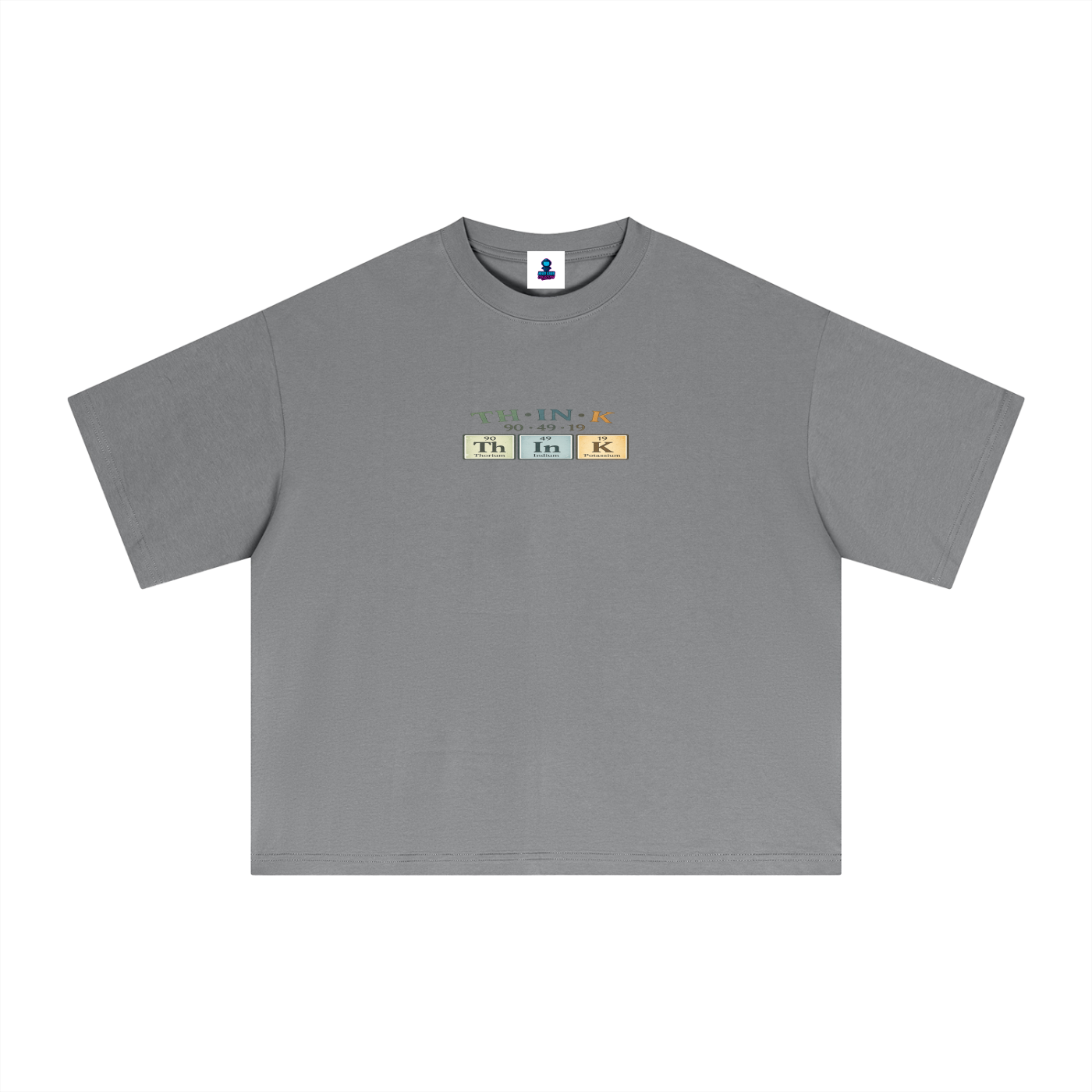 Premium THINK Periodic Table Sorona Boxy T-Shirt