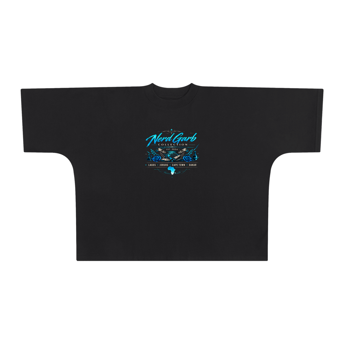 Afro Heritage Global Oversized One-Piece Boxy T-Shirt