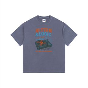 NGC “Rhythm & Logic” Graphic Tee - Music & Science Streetwear Premium T-Shirt