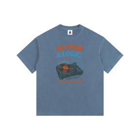 NGC “Rhythm & Logic” Graphic Tee - Music & Science Streetwear Premium T-Shirt