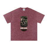 Retro Tech Archive Snow Washed Oversized T-Shirt