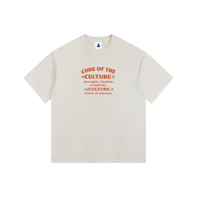 Code of the Culture Vintage Washed Oversized T-Shirt