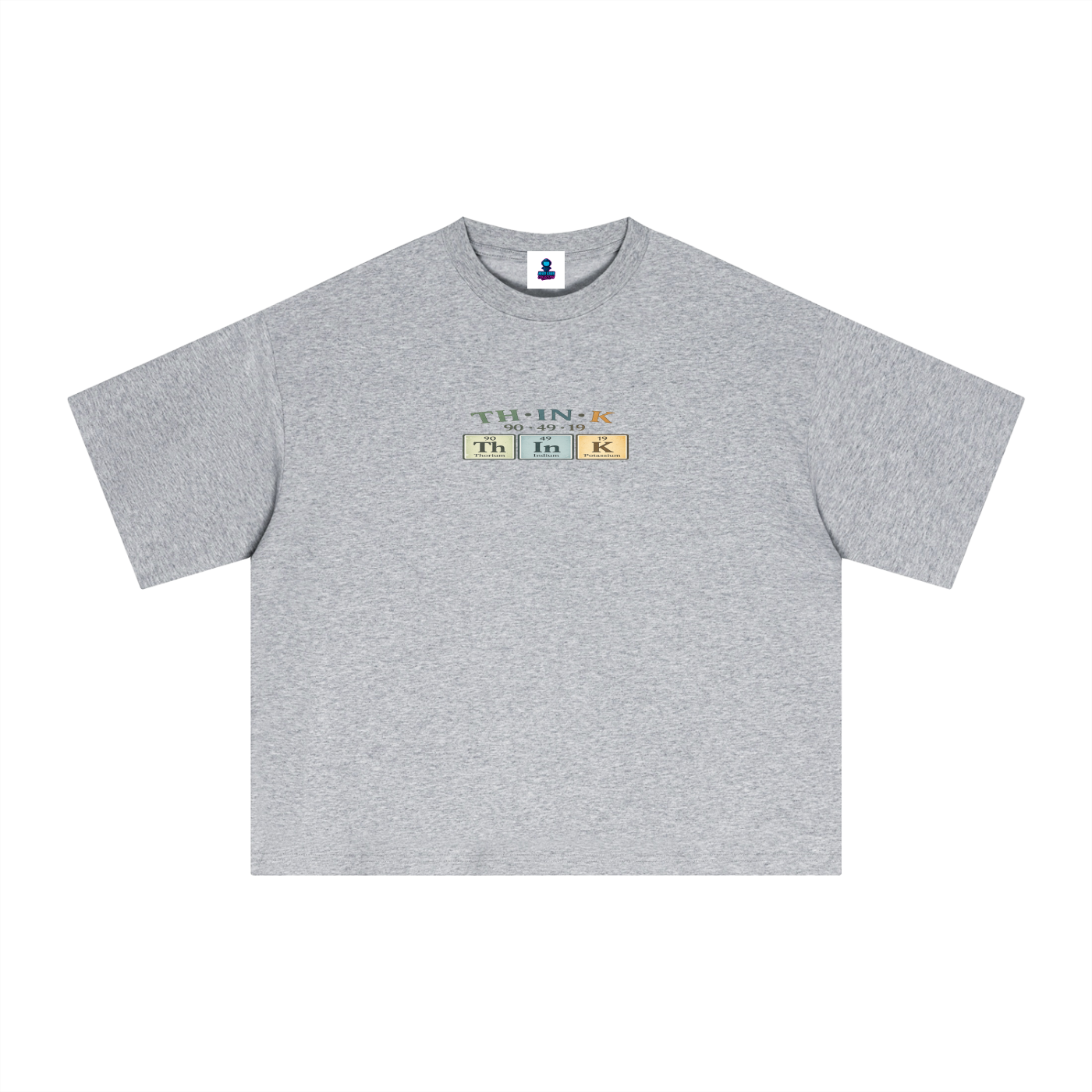 Premium THINK Periodic Table Sorona Boxy T-Shirt