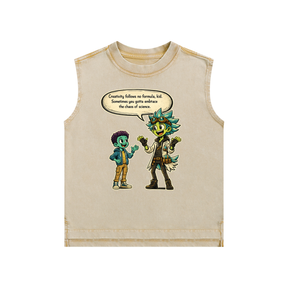 Embrace the Chaos Kids Snow Washed Tank Top
