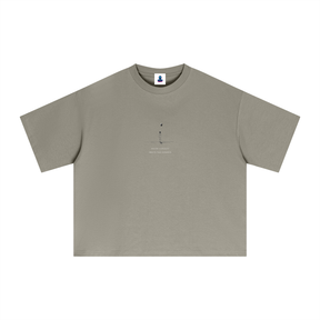 Premium Curiosity Meets the Cosmos Sorona Boxy T-Shirt