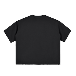 NGC “Beauty in the Struggle” Heavyweight Loose Fit Tee - Raw Edge Streetwear T-Shirt (280 GSM)