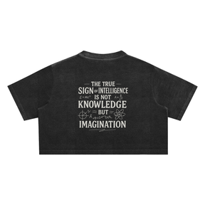 N.G.C. Archive Snow Washed Crop Top