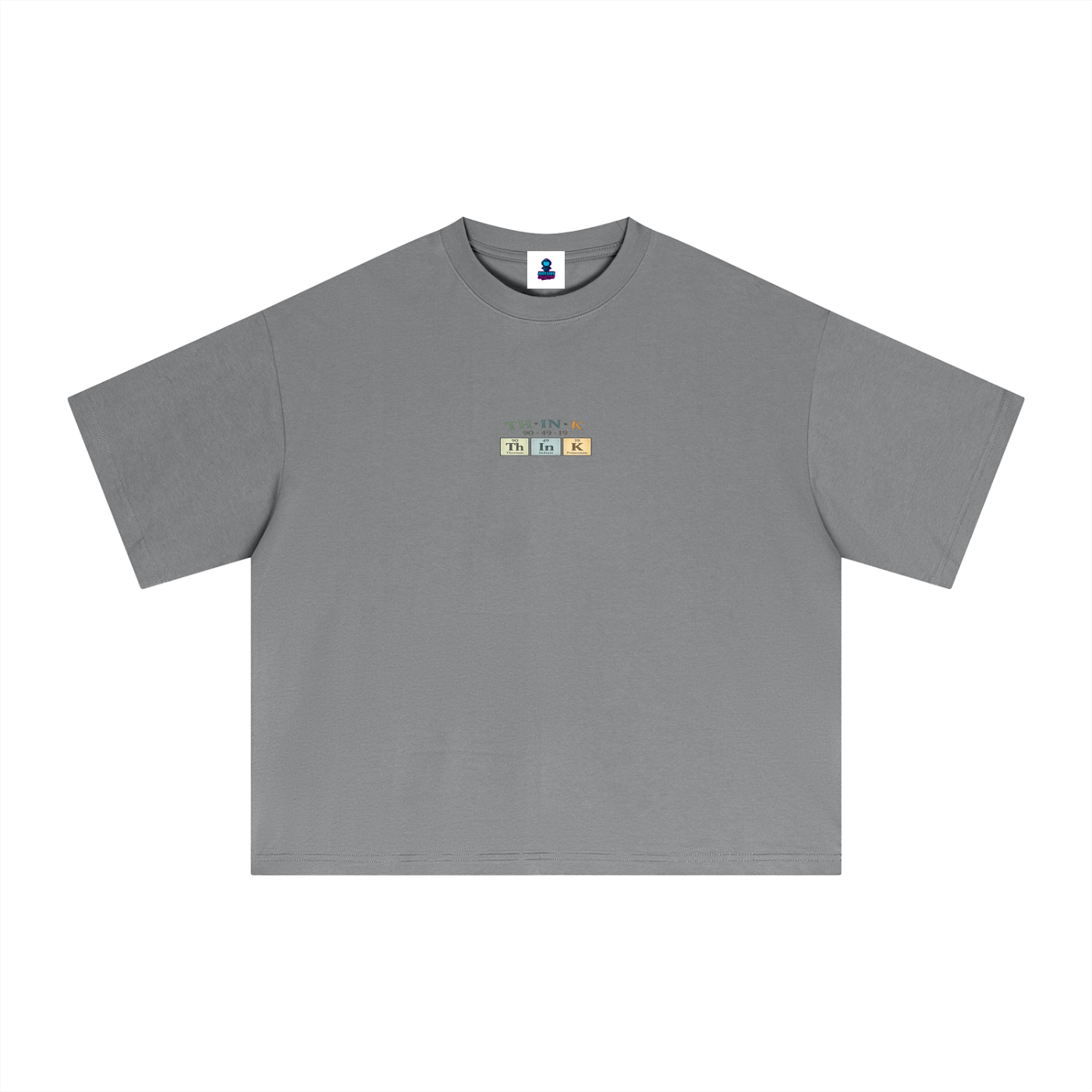 Premium THINK Periodic Table Sorona Boxy T-Shirt