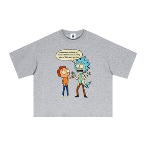 NGC “Sometimes Science” Cartoon Tee - Premium Oversized Drop Shoulder T-Shirt