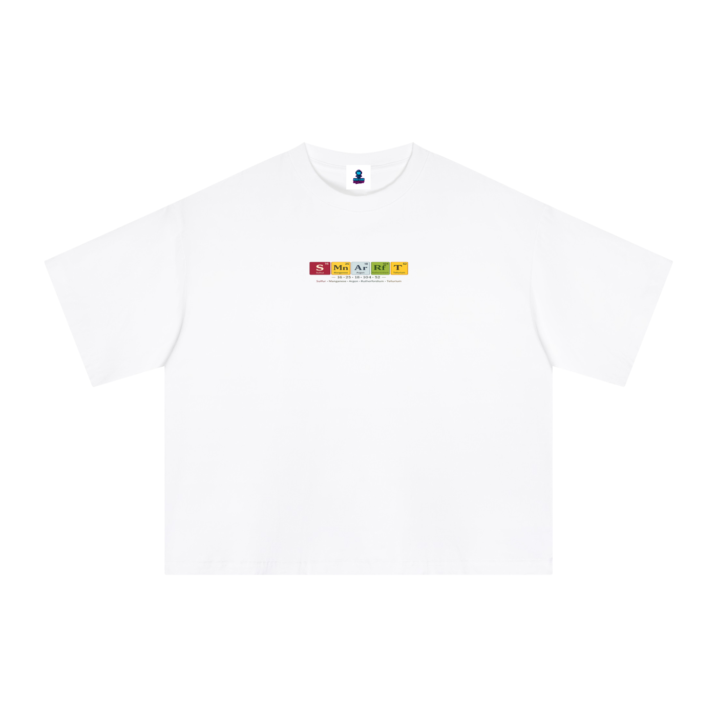 Premium SMART Periodic Table Sorona Boxy T-Shirt
