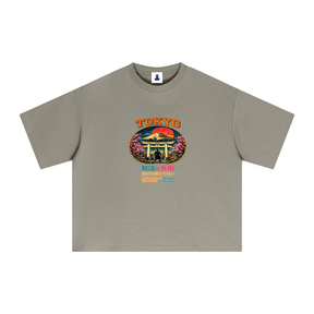Premium Tokyo Knowledge Pursuit Sorona Boxy T-Shirt