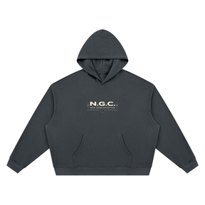 Archive Division 001 Waffle Boxy Hoodie