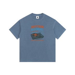 Rhythm & Logic Vintage Washed Oversized T-Shirt
