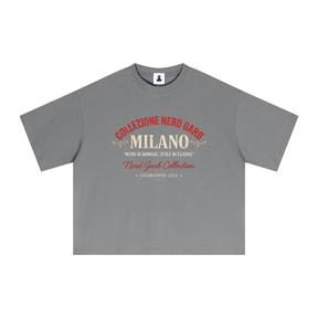 NGC Milano Heritage Tee - Premium Oversized Boxy Nerd Garb Collection Graphic T-Shirt