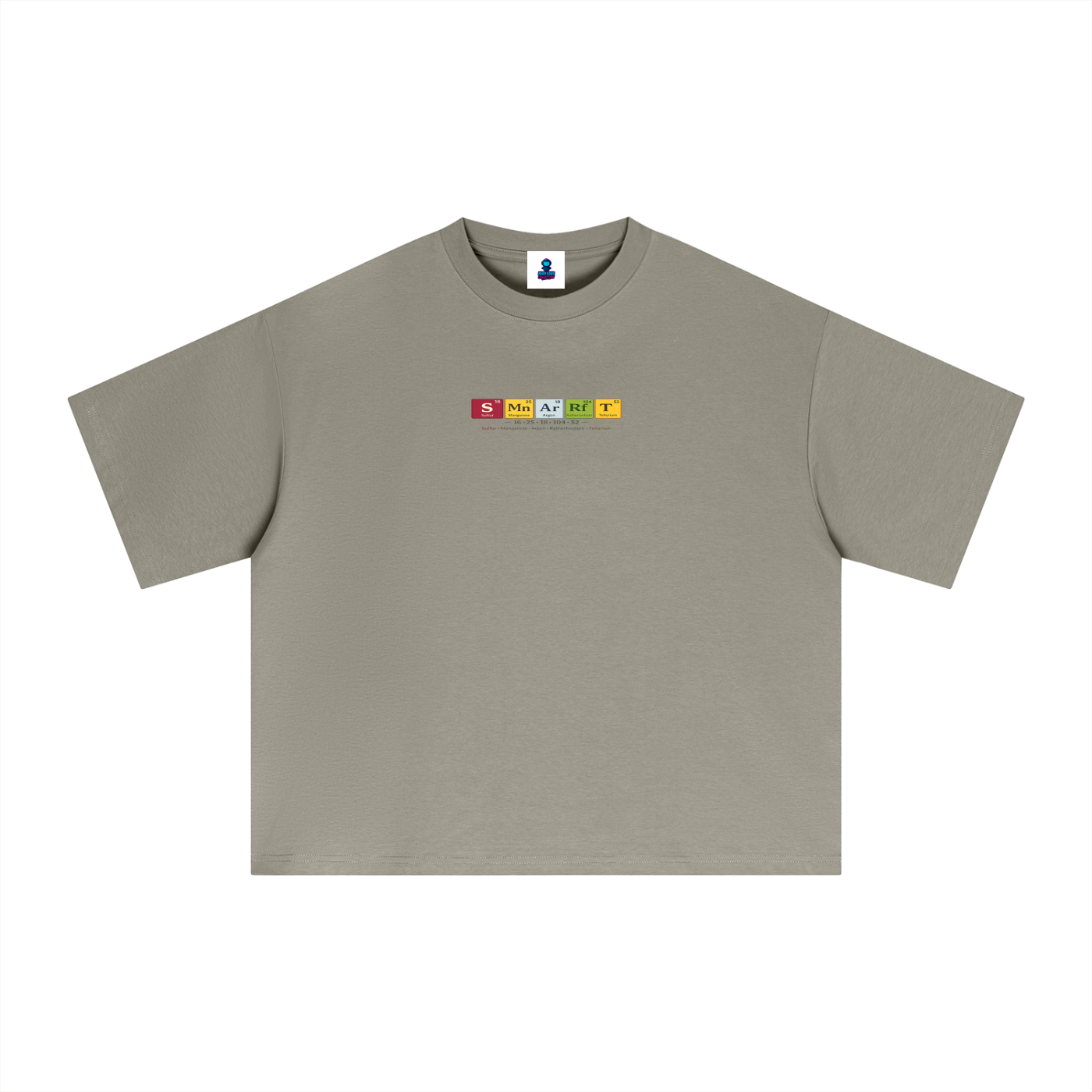 Premium SMART Periodic Table Sorona Boxy T-Shirt
