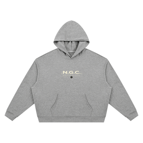 Archive Division 001 Waffle Boxy Hoodie