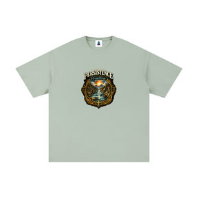Persistence Outlasts Everything Unisex Pure Cotton T-Shirt