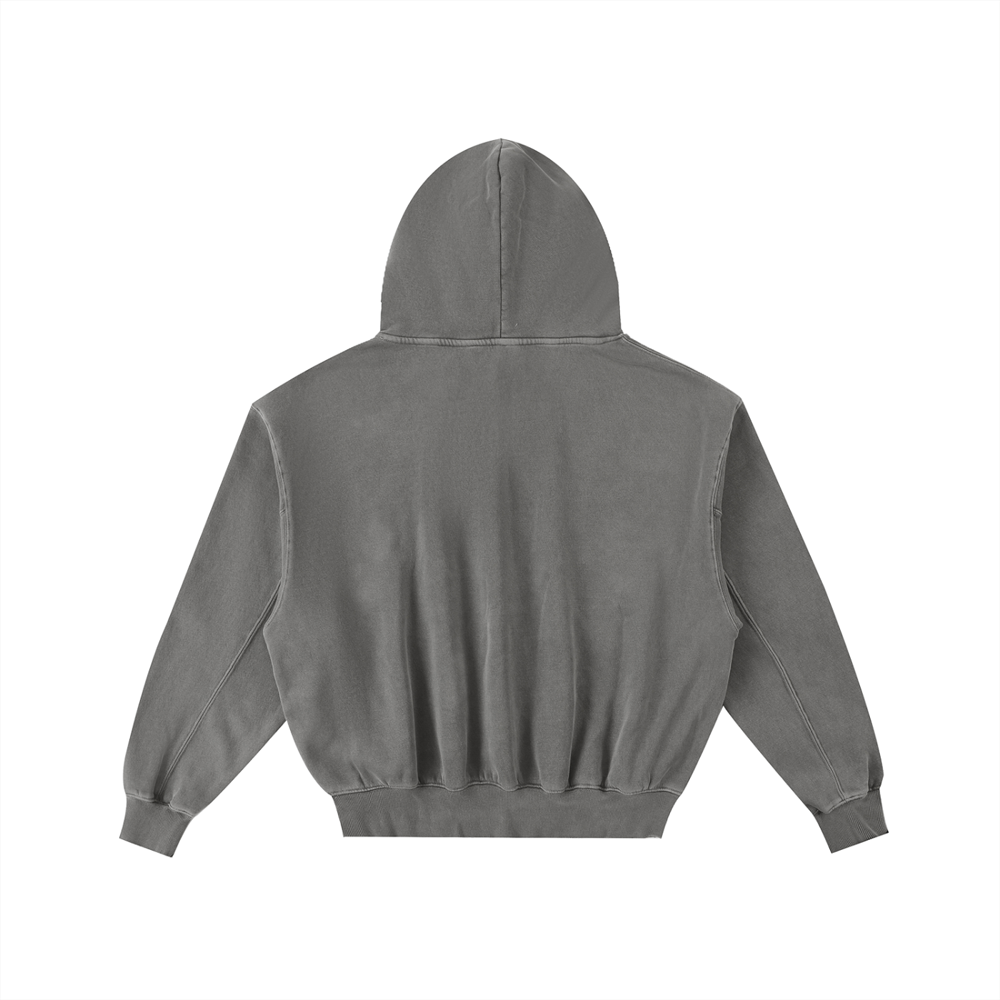 Lost in the Void Frayed Enzyme Washed Oversized Hoodie