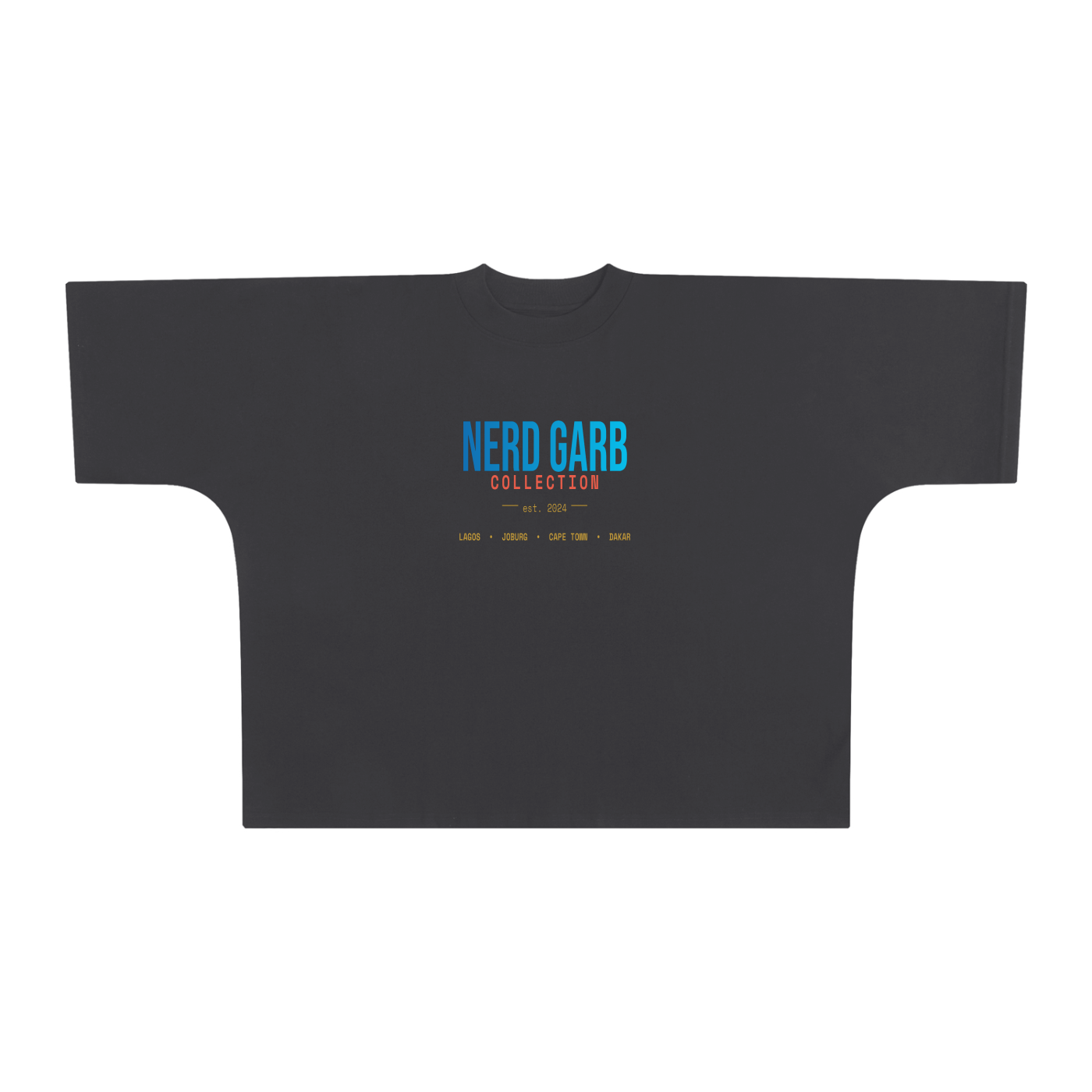 Nerd Is a Mindset Oversized One-Piece Boxy T-Shirt
