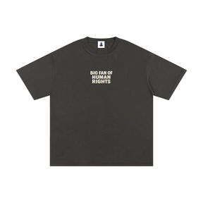 NGC Big Fan of Human Rights Essential Cotton T-Shirt