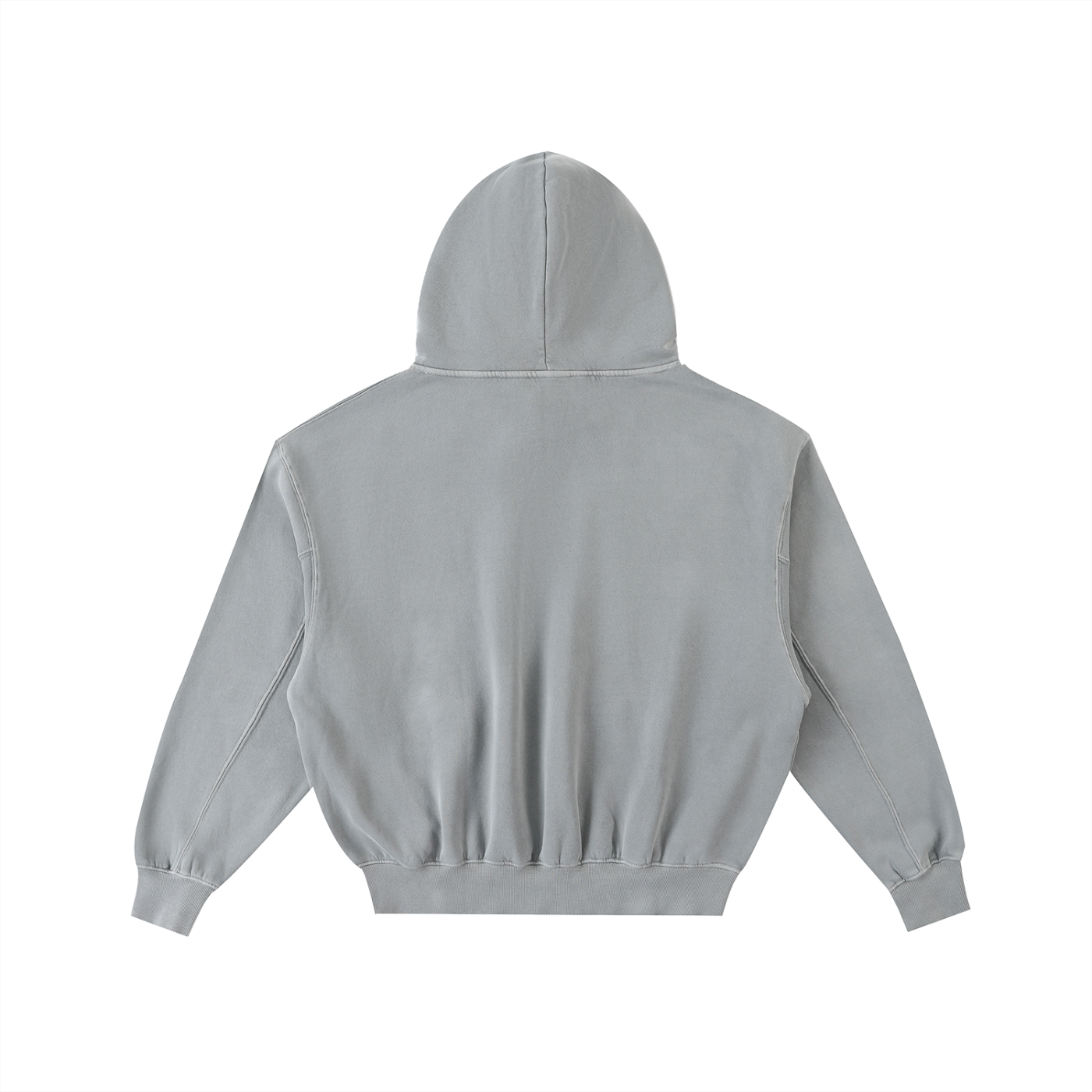 Lost in the Void Frayed Enzyme Washed Oversized Hoodie