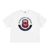 White t-shirt with "Elite Fitness Club" text on it