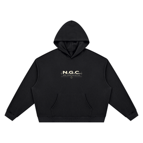 Archive Division 001 Waffle Boxy Hoodie