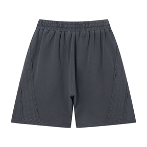 N.G.C Archive Vintage Wash Raw Edge Shorts